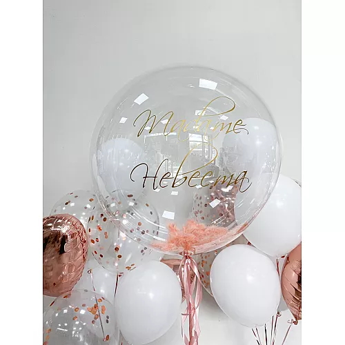 Шар Bubble 80 см № 5