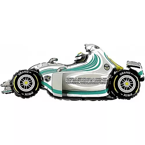Шар Фигура Гоночный автомобиль Формула 1 Серый